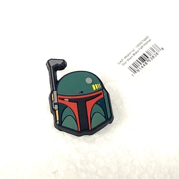 boba fett croc charm
